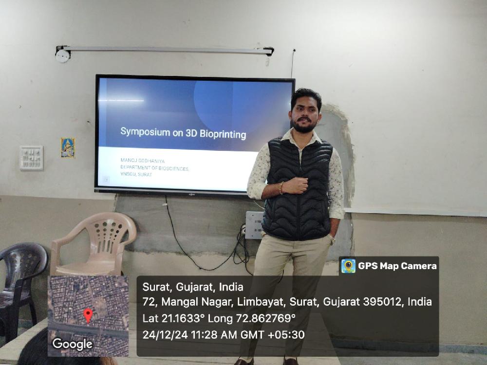 Seminar and Essay Writing on 3D Bioprinting & BIS