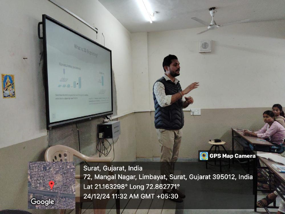 Seminar and Essay Writing on 3D Bioprinting & BIS