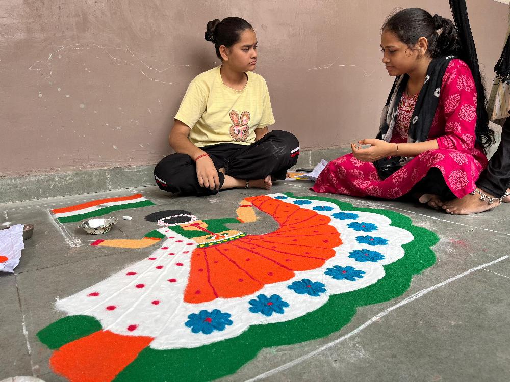 Rangoli Competition 