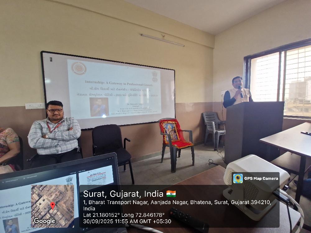 Internship Orientation 2025-26